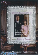 Papua New Guinea 2007 Diamond Wedding S/s, Mint NH, History - Kings & Queens (Royalty) - Koniklijke Families