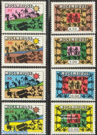 Mozambique 1975 Independence 8v, Mint NH - Mosambik