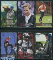 Guernsey 2012 Prince William 30th Birthday 6v, Mint NH, History - Sport - Transport - Kings & Queens (Royalty) - Footb.. - Royalties, Royals