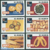 Angola 1998 Portugal 98, Fruits 6v, Mint NH, Nature - Fruit - Fruit