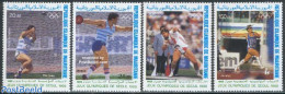 Mauritania 1988 Olympic Games Seoul 4v, Mint NH, Sport - Athletics - Olympic Games - Athletics