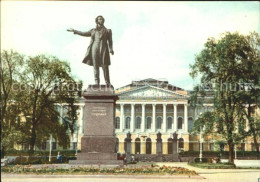 72322827 Leningrad St Petersburg Platz Der Kuenste Mit Puschkin-Denkmal St. Pete - Russia