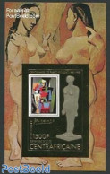 Central Africa 1981 Picasso, Gold S/s Imperforated, Mint NH, Art - Modern Art (1850-present) - Pablo Picasso - Paintings - Zentralafrik. Republik