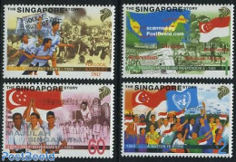 Singapore 1998 History 4v, Mint NH, History - History - Andere & Zonder Classificatie