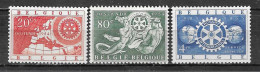 952/54**  Rotary International - Série Complète - MNH** - LOOK!!!! - Nuovi