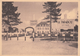 GIVET (Ardennes): Café "LE PARADOU" - Vue De L'entrée Côté Belge - Frontière Française - Givet