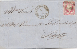 Portugal: 1865 Vianna Do Cast Nach Porto - Other & Unclassified