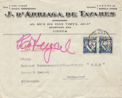 Portugal: 1940 Lisboa Nach Gotha, Zensur - Other & Unclassified