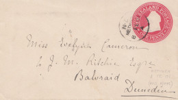 Australien: 1901: Methven To Dunedia, New Zealand - Other & Unclassified