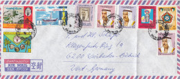 Kuwait: Salmiya Via Air Mail To Wiesbaden - Koweït