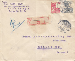 Java 1921: Registered Sourabaya To Berlin - Indonesia