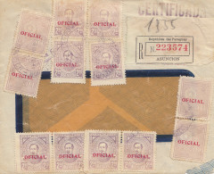 Paraguay 1937: Registered Letter Asuncion To La Chaux .... - Paraguay