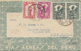 Peru 1934: Letter To New York - Peru