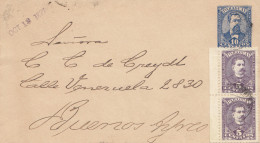 Paraguay 1897: Letter Asuncion To Buenos Aires - Paraguay