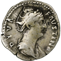 Diva Faustina I, Denier, 141, Rome, Argent, TTB+, RIC:353a - The Anthonines (96 AD Tot 192 AD)