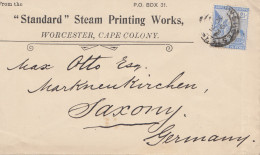 South Africa 1902: Worcester To Marktneukirchen - Altri & Non Classificati