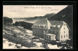 AK Grabs, Kurhaus Voralp Mit Vorarlberger- Und Tiroler-Alpen  - Grabs