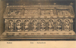 Postcard Germany Aachen Church Karlsschrein - Autres & Non Classés