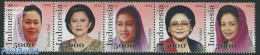 Indonesia 2014 First Ladies 5v [::::], Mint NH, History - Women - Non Classés