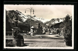 AK Arosa, Oberseebodenplatz Mit Alpen  - Arosa