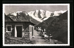 AK Pontresina, Restrauant Unterer Schafberg, Piz Palü Und Bellavista  - Pontresina