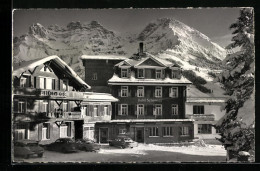 AK Adelboden, Hotel Schönegg, Panorama  - Adelboden