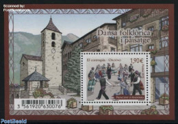 Andorra, French Post 2015 Traditional Dance S/s, Mint NH, Performance Art - Various - Dance & Ballet - Folklore - Ungebraucht