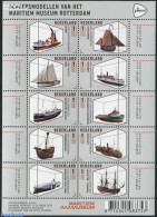 Netherlands 2015 Maritime Museum 10v M/s, Mint NH, Transport - Ships And Boats - Art - Museums - Neufs
