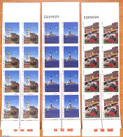Norway 1997 Tourism 3 Booklets, Mint NH, Religion - Transport - Various - Churches, Temples, Mosques, Synagogues - Sta.. - Unused Stamps