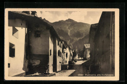 AK Pontresina, Alte Dorfstrasse Mit Brunnen  - Pontresina