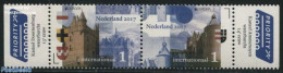 Netherlands 2017 Europa, Castles 2v [:], Mint NH, History - Coat Of Arms - Europa (cept) - Art - Castles & Fortificati.. - Nuevos