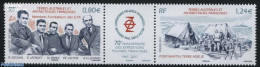 French Antarctic Territory 2017 French Polar Expeditions 2v+tab [:T:], Mint NH, Science - Transport - The Arctic & Ant.. - Ongebruikt