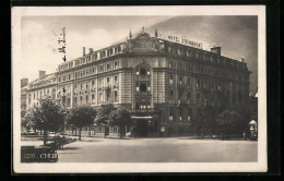 AK Chur, Strassenpartie Mit Hotel Steinbock  - Autres & Non Classés