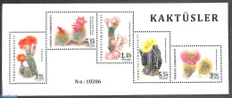 Türkiye 2020 Cactus S/s, Mint NH, Nature - Cacti - Flowers & Plants - Other & Unclassified