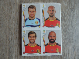 Set De Mise à Jour Brazil 2014 (67 Stickers Belges) - Other & Unclassified