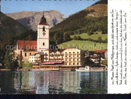 72321475 St Wolfgang Wolfgangsee Weisses Roessl Restaurant Mit Schafberg St Wolf - Altri & Non Classificati