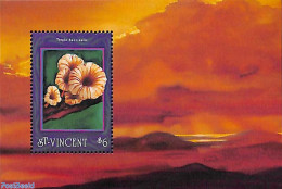 Saint Vincent 1992 Mushrooms S/s, Mint NH, Nature - Mushrooms - Paddestoelen