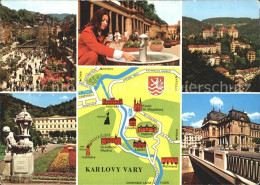 72321408 Karlovy Vary Lageplan Sanatorien  - Tsjechië