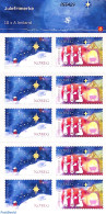 Norway 2007 Christmas Foil Booklet, Mint NH, Religion - Christmas - Stamp Booklets - Nuovi