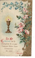 IMAGE RELIGIEUSE - CANIVET :  La Sainte Eucharistie Est La , Etc .... - France. - Religion & Esotérisme