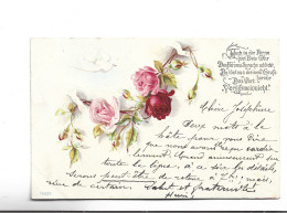 CPA ALLEMAGNE,  ROSES En 1902! (voir Timbre) - Other & Unclassified