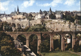 72319839 LUXEMBOURG__Luxemburg Oberstadt Mit Bockfelsen - Altri & Non Classificati