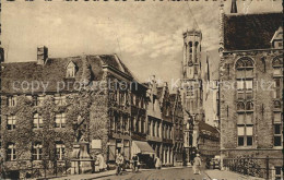 72319649 Brugge Wollestraat En Halletoren Bruges - Brugge