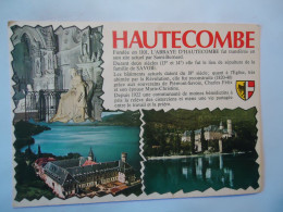 FRANCE  POSTCARDS L'ABBAYE HAUTECOMBE 1979   FREE AND COMBINED   SHIPPING - Autres & Non Classés