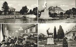 72319570 Szarvas Schloss Park Statue Restaurant Hischskulptur Szarvas - Hongrie