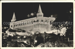 72318883 Budapest Fishermans Bastion Illuminated Budapest - Hungary