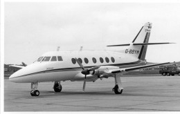 Photographie Photo Vintage Snapshot Avion Aviation Plane Jetstream HP - Aviation