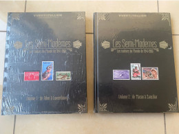 2 Livre Neuf Philatelie Yvert Et Tellier Les Semi Modernes Aden à Luxembourg  Et Monaco à Zanzibar Catalogue Cotation - Philately And Postal History