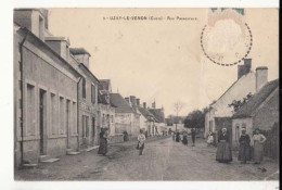 Carte France 18 - Uzay Le Vernon - Rue Principale  - PRIX FIXE - ( Cd076) - Sonstige & Ohne Zuordnung