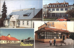 72317421 Staszow Ratusz Poczta Hotel Gwarek  Staszow - Polonia